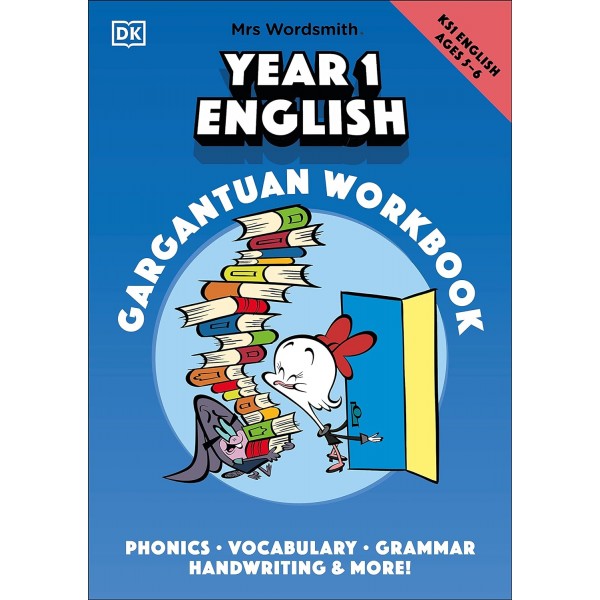 Mrs Wordsmith Year 1 English Gargantuan Workbook, Ages 5-6 (Key Stage 1)