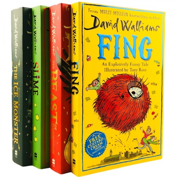 David Walliams 4 Books Collection