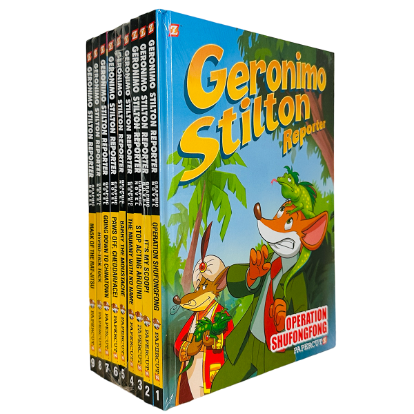 Geronimo Stilton Reporter. 9 Books Collection