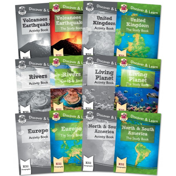 KS2 Discover & Learn: Geography - Complete 12 Book Bundle