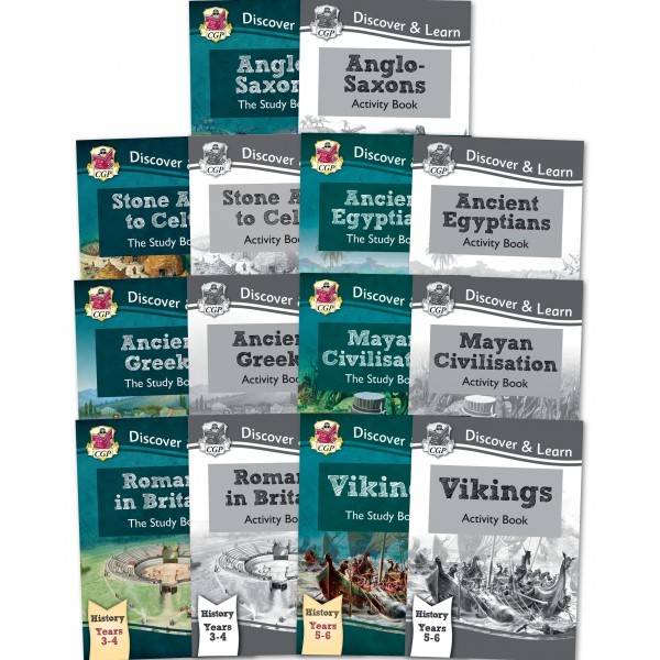 KS2 Discover & Learn: History - Complete 14 Book Bundle