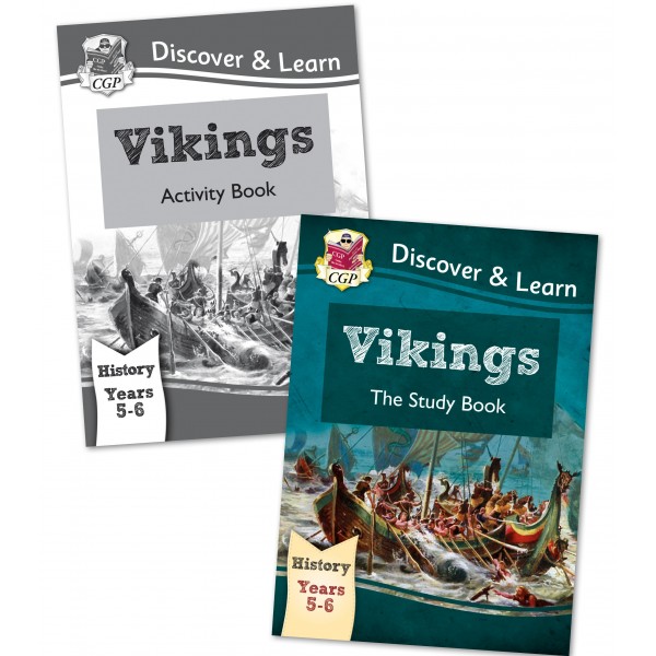 KS2 Discover & Learn: History - Vikings SB+WB Year 5 & 6