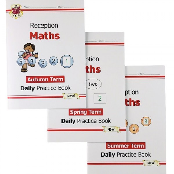 Maths Daily Practice Book Bundle: Reception - Autumn, Spring & Summer Term