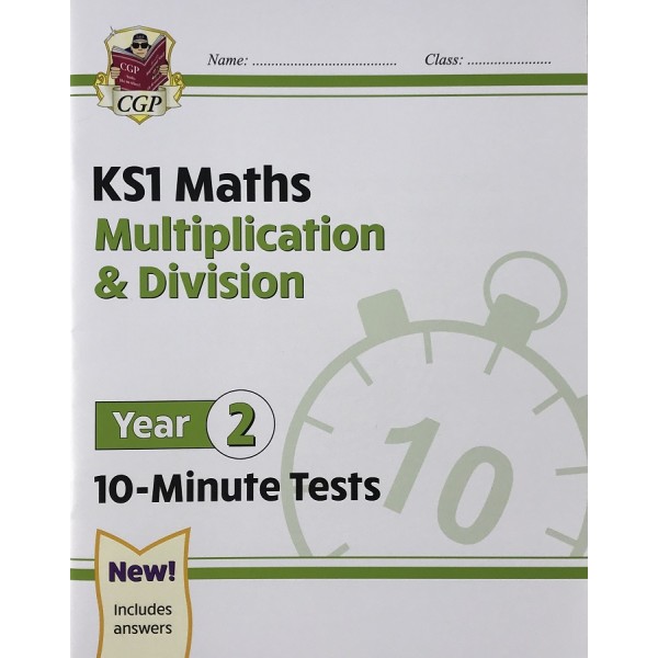 KS1 Maths 10-Minute Tests: Multiplication & Division - Year 2