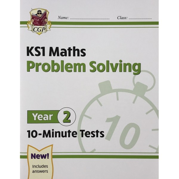 Maths 10-Minute Tests: Problem Solving - Year 2 KS 1