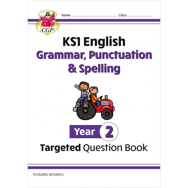 English Grammar, Punctuation & Spelling Targeted Question Book Year 2 KS1