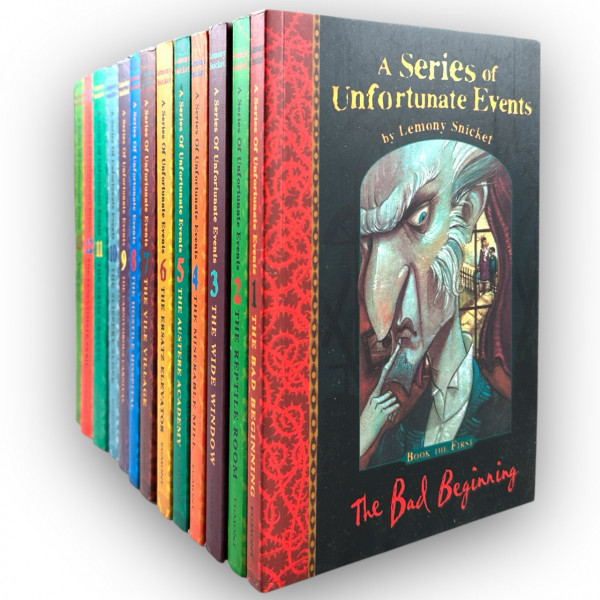 A Series of Unfortunate Events 13 Books Collection