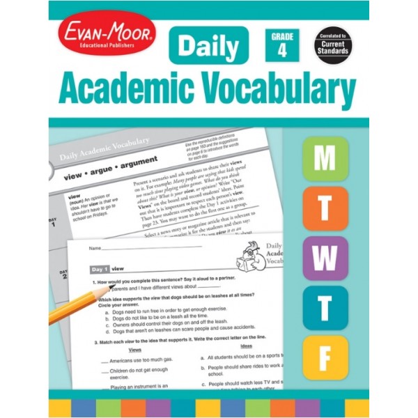 УЦЕНКА. Evan Moor Daily Academic Vocabulary. Grade 4