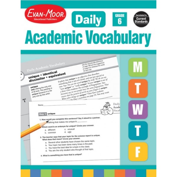 УЦЕНКА. Evan Moor Daily Academic Vocabulary. Grade 6