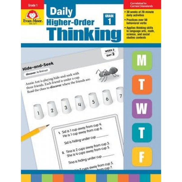 УЦЕНКА. Evan Moor Daily Higher_Order Thinking, Grade 1