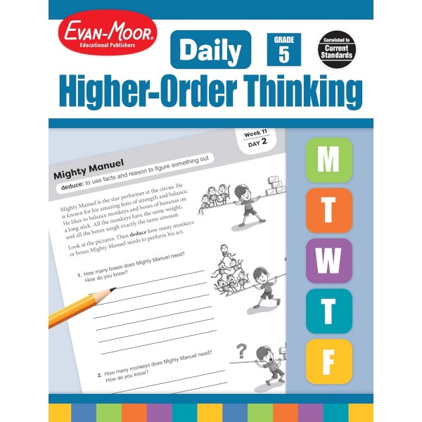 УЦЕНКА. Evan Moor Daily Higher-Order Thinking, Grade 5