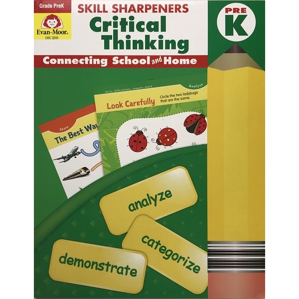 Skill Sharpeners Critical Thinking, Grade PreK