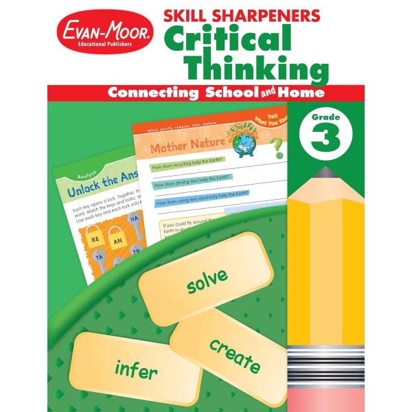 Skill Sharpeners Critical Thinking, Grade 3