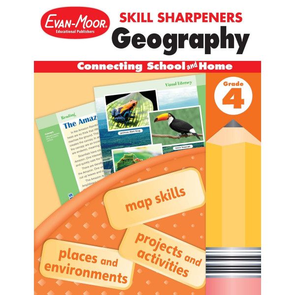 Skill Sharpeners Geography, Grade 4