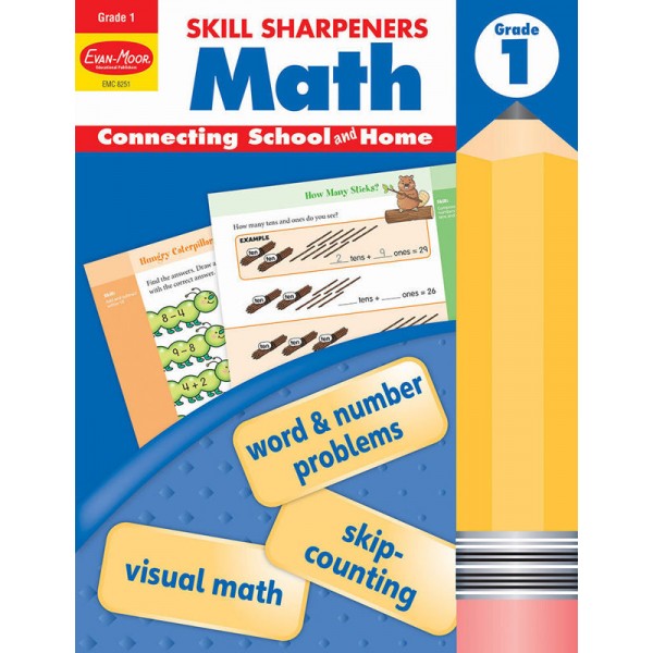 Skill Sharpeners Math, Grade 1
