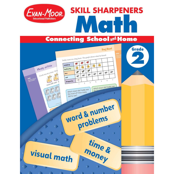 Skill Sharpeners Math, Grade 2