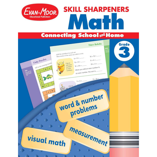 Skill Sharpeners Math, Grade 3