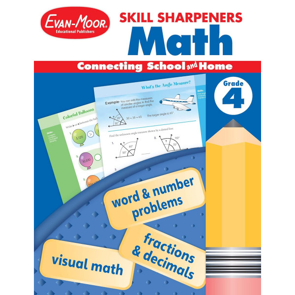 Skill Sharpeners Math, Grade 4