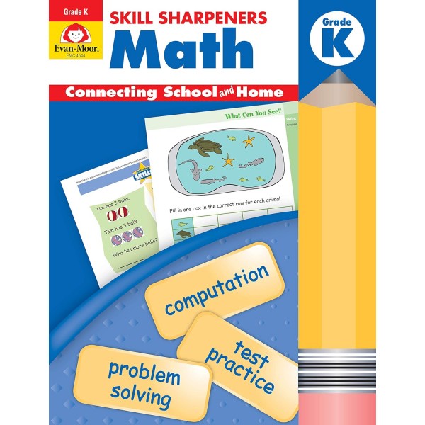 Skill Sharpeners Math, Grade K
