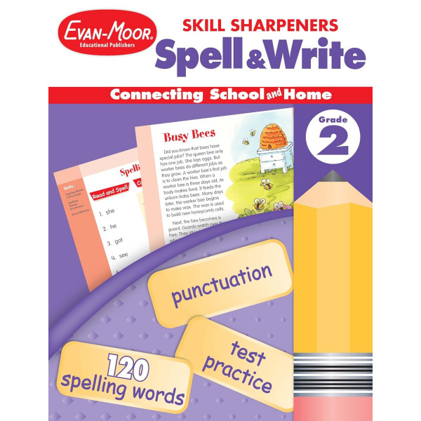 Skill Sharpeners Spell & Write, Grade 2