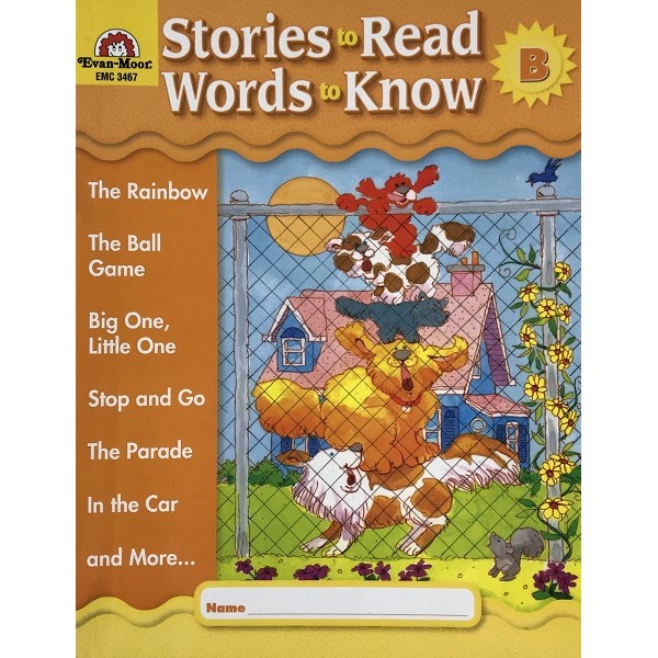 Stories to Read Words to Know. Level B