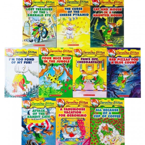 Geronimo Stilton Main Series (Books 1-10)