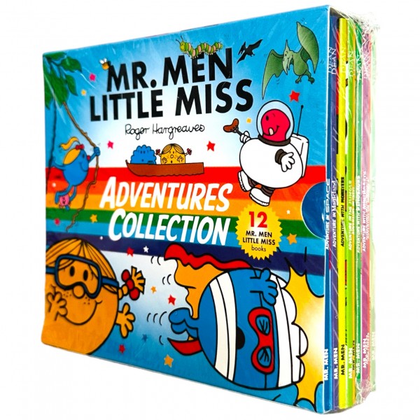 Mr. Men and Little Miss Adventures Collection 12 Books