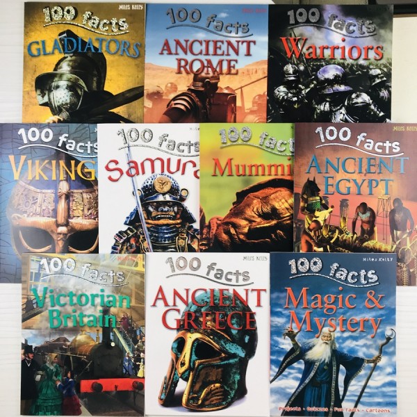 100 Facts. History. 10 Books Collecction