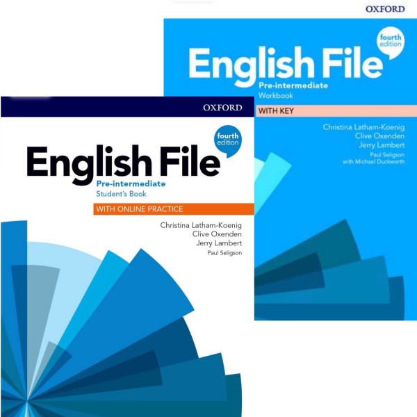 English File Pre-Intermediate. Student’s Book+Workbook+CD. 4th Edition