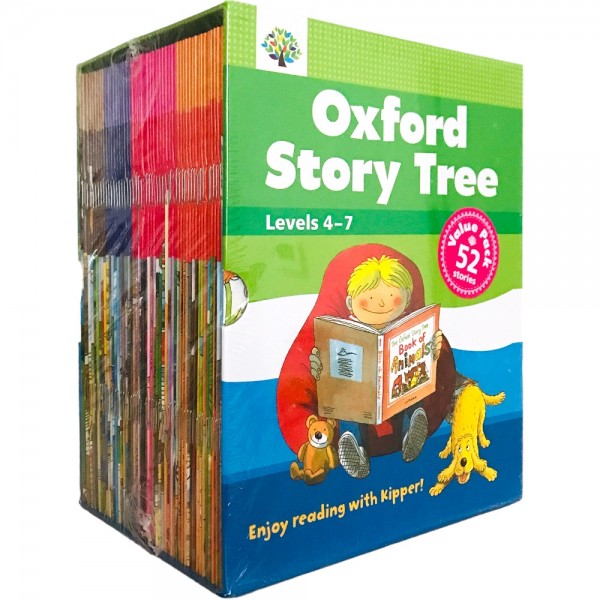 Oxford Story Tree Levels 4-7. 52 Books Boxed Set. 