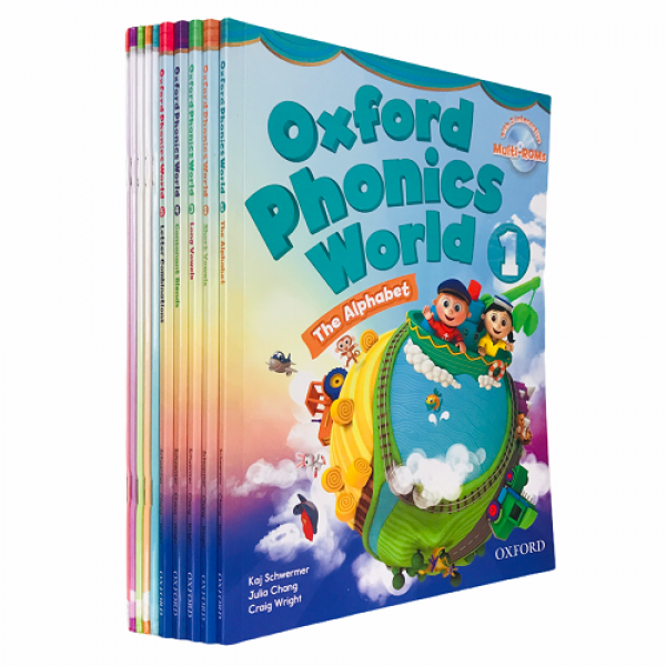  Oxford Phonics World. 5 Study books + 5 Workbooks