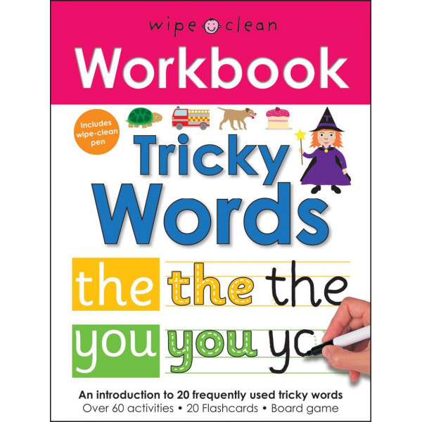 Tricky Words Wipe Clean Workbook
