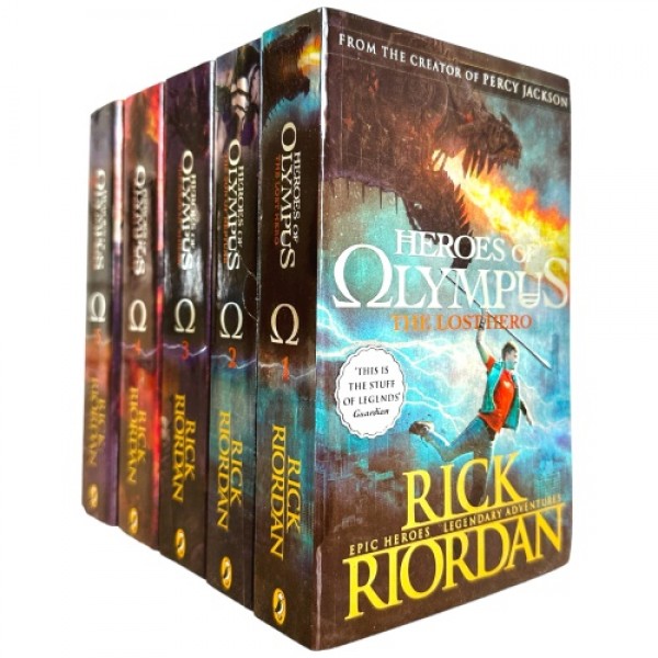 Heroes of Olympus 5 Books Collection