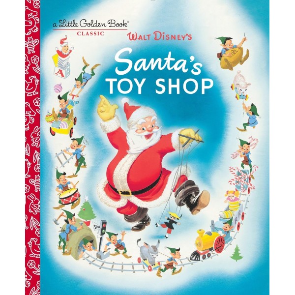 Santa's Toy Shop (Little Golden Book)