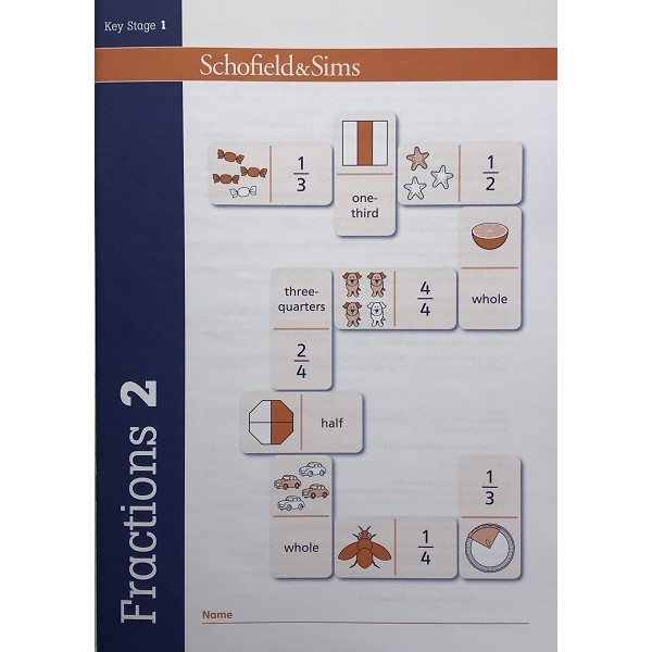 KS1 Fractions. Book 2