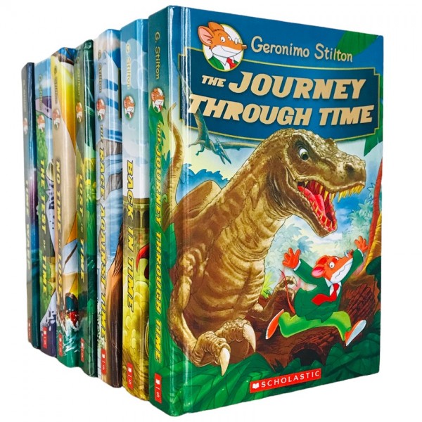 Geronimo Stilton Journey Through Time (7 Book Collection)