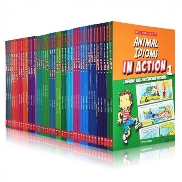 УЦЕНКА. In Action (Idioms, Phrasal Verbs, Phrases, Proverbs, etc.). 45 Books Collection