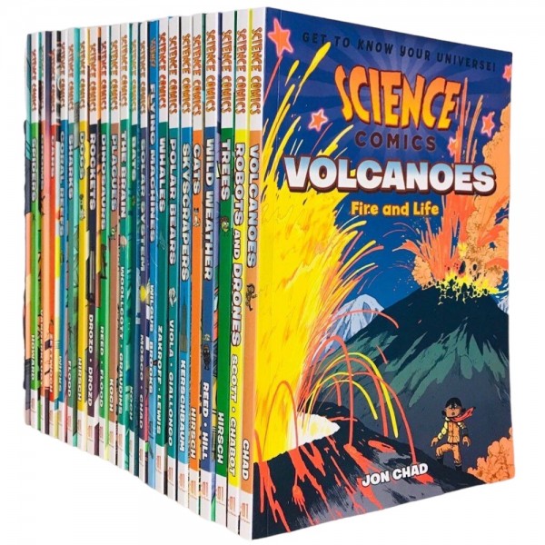 Science Comics 22 Books Collection