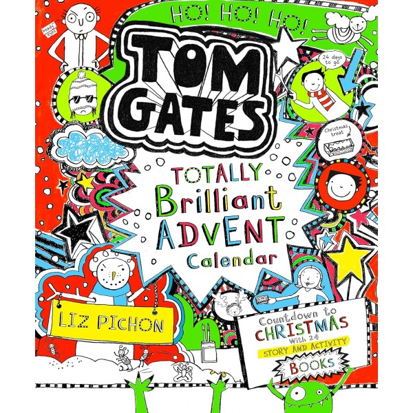 Tom Gates Advent Calendar: 24 Mini-Books Collection