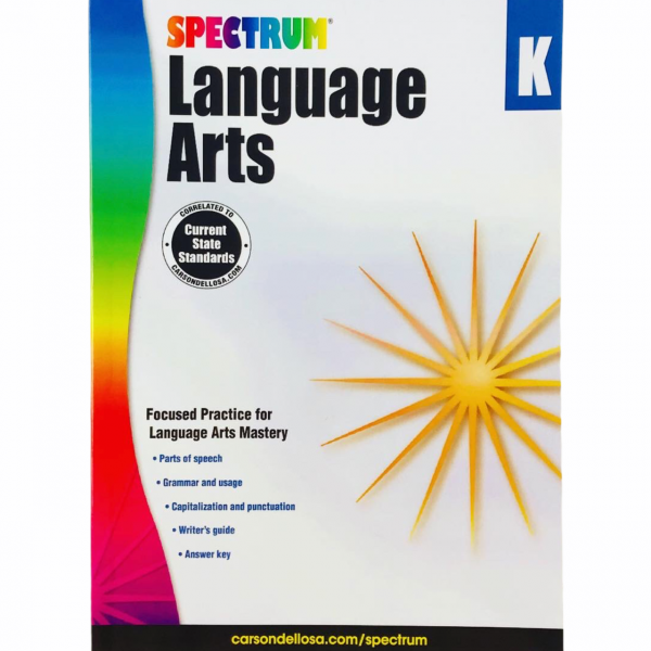 Spectrum Language Arts Kindergarten