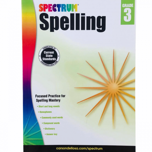 Spectrum Spelling. Grade 3