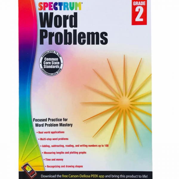 Spectrum Word Problems. Grade 2