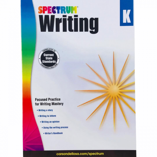 Spectrum Writing Kindergarten