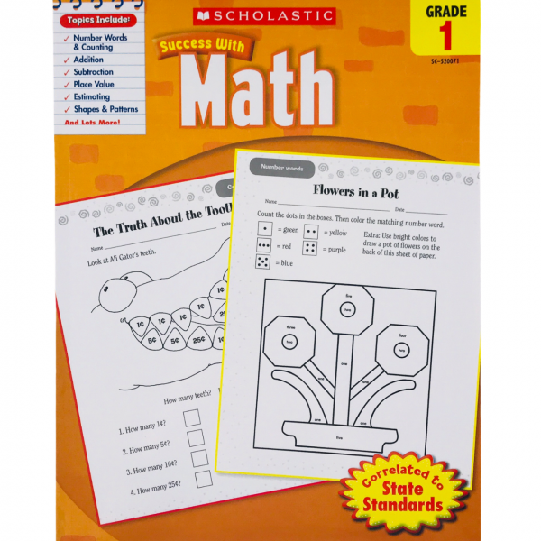 Scholastic Success with Grammar Math 1