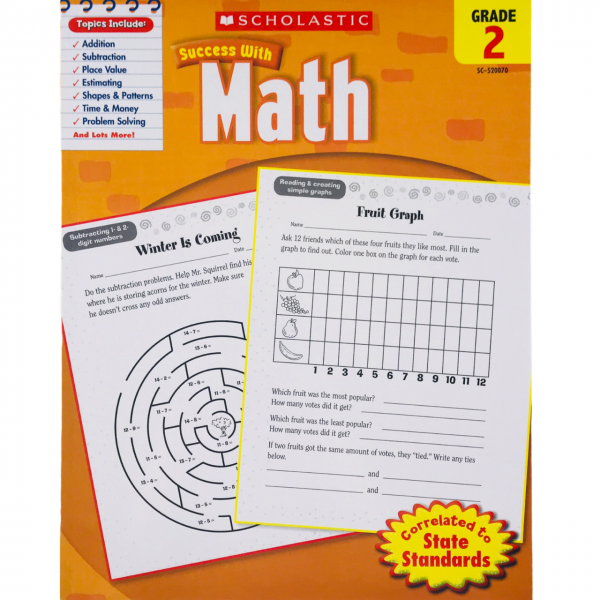 Scholastic Success with Grammar Math 2