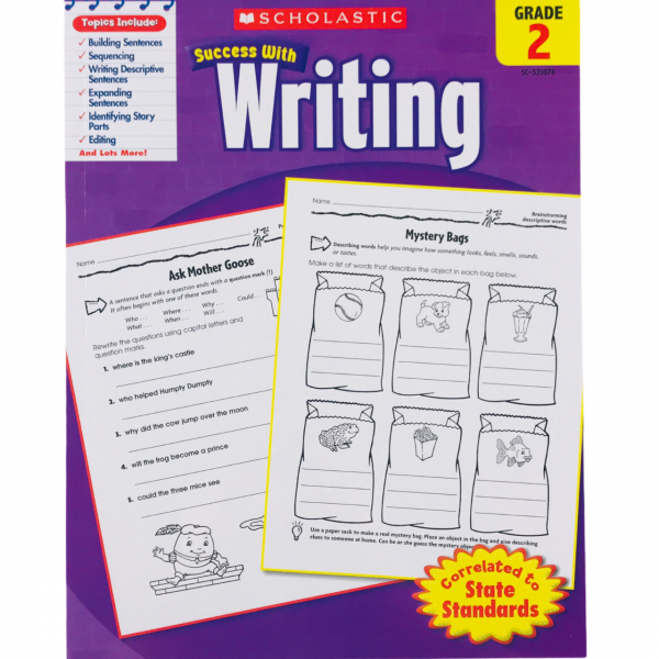 Scholastic Success with Writing Grade 2