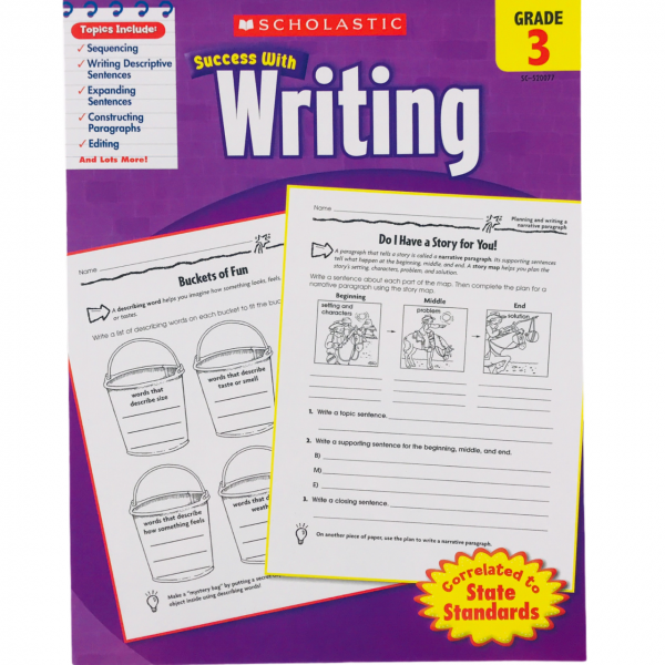 Scholastic Success with Writing Grade 3