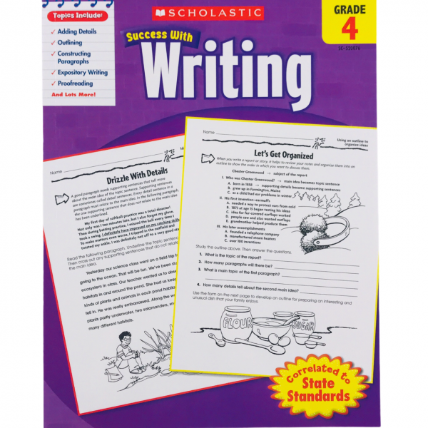 Scholastic Success with Writing Grade 4