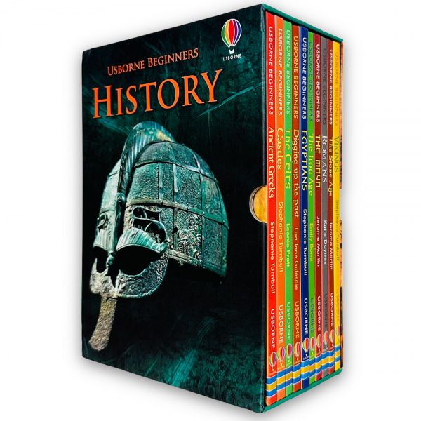 Usborne Beginners History 10 Books Collection Box Set