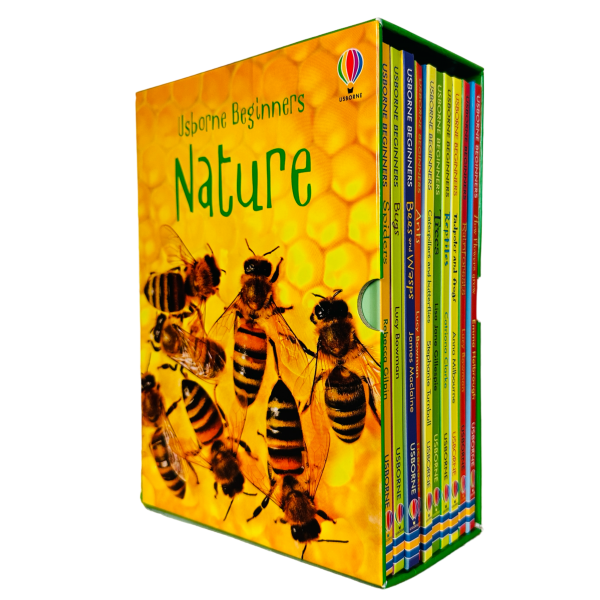 Usborne Beginners Nature 10 Books Collection Box Set